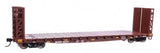 WALTHERS HO 53' GSC Bulkhead Flatcar - Ready to Run -- BNSF #552147