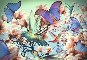 RAVENSBURGER  300-PIECE PUZZLE Moments: Hummingbird