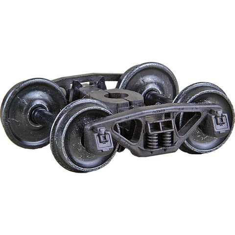 KADEE #564 HO Scale Bettendorf 50-Ton Self Centering Trucks with 33" Smooth Back Wheels - HGC