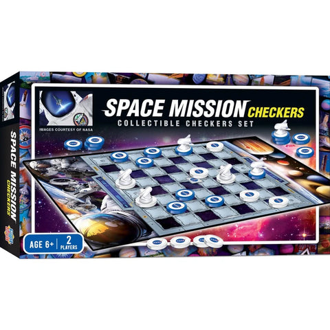 MASTER PIECES NASA Space Mission Checkers