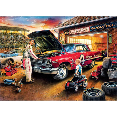 MASTER PIECES 1000-PIECE PUZZLE Track Side