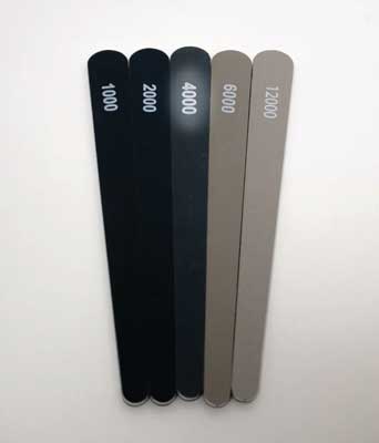 PROFILE Micro Fine Tapered Files -- 4000 Grit pkg(2)