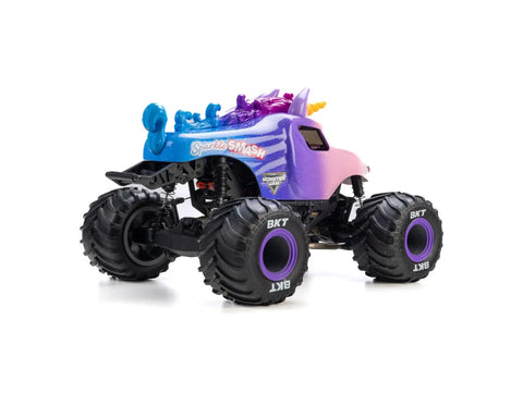 LOSI Mini LMT: Sparkle Smash Brushed RTR 1/18 4x4 Solid Axle Monster Truck