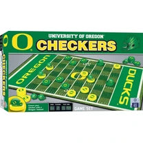 MASTER PIECES Oregon Ducks Checkers Board Game