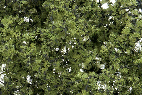 WOODLAND SCENICS Shrubs & Saplings: Light Green
