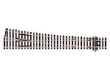 PECO HO Code 100 Turnout, Large Radius, Right - Electrofrog