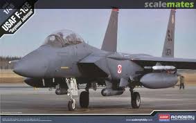 ACADEMY 1/48 F15E Seymour Johnson USAF Fighter