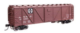 WALTHERS HO Boxcar, 40' ARA SS w/ Dreadnaught Ends, ATSF #125909