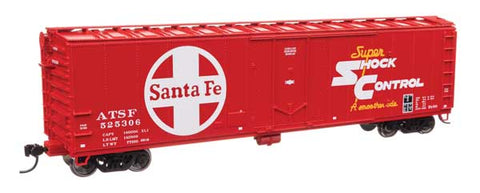 WALTHERS 50' PC&F Insulated Boxcar - Ready to Run -- Santa Fe #525306