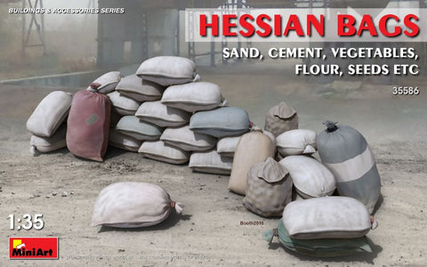 MINIART 1/35 Hessian Bags (30 Assorted)