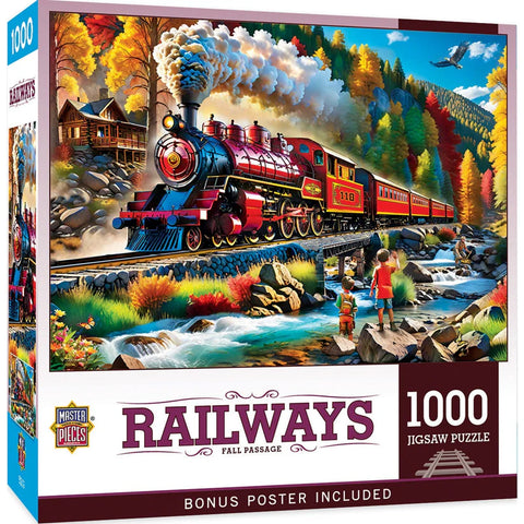 MASTER PIECES 1000-PIECE PUZZLE Fall Passage