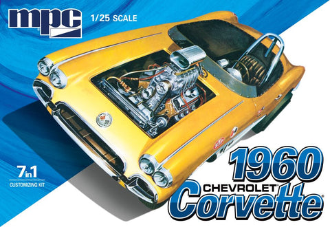 MPC 1/25 1960 Chevy Corvette Car (7 in 1)
