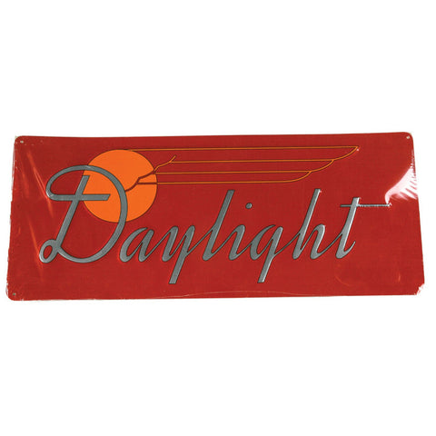 MICROSCALE Embossed Die-Cut Metal Sign -- Southern Pacific Daylight