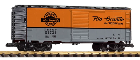 PIKO G Boxcar, Steel, D&RGW #81721