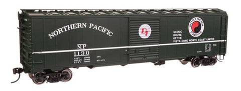 WALTHERS 50' AAR Single Door Boxcar - Ready to Run -- Northern Pacific #1130