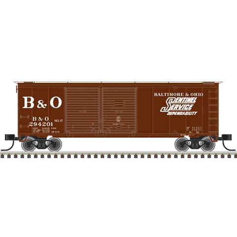 ATLAS N Boxcar, 40' Double Door, B&O #294214 (Sentinel Service)