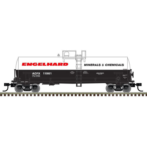 ATLAS N Tank Car, Kaolin, ACFX #11961 (Engelhard)