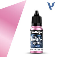 VALLEJO 18ml Bottle Crimson Magenta (Light) True Metallic Metal