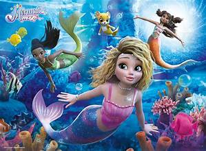 RAVENSBURGER 200 XXL LARGE-PIECE PUZZLE Mermaid Magic