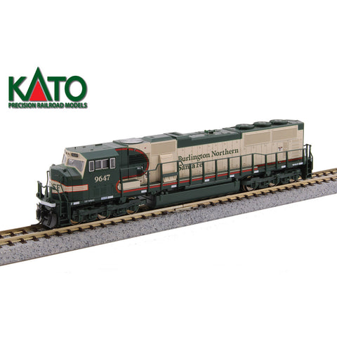 N SD70MAC BNSF MERGER #9647