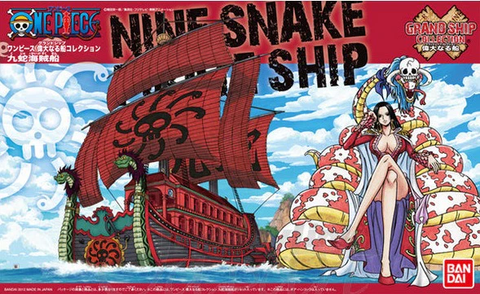 Bandai 06 Kuja Pirates Ship, Bandai Hobby One Piece Grand Ship Collection
