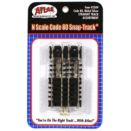 ATLAS N Straight Track Assorted