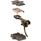 KADEE #22 HO 20-Series Plastic Couplers with Gearboxes - Medium (9/32") Overset Shank (2/pk)