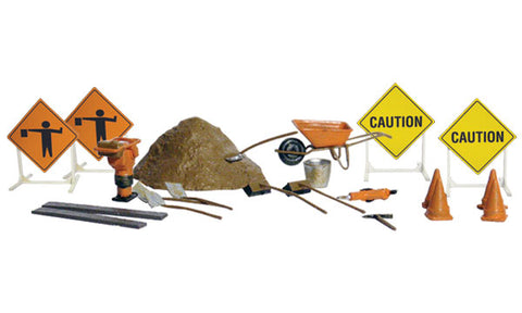 WOODLAND SCENICS N Figures: Road Crew Details