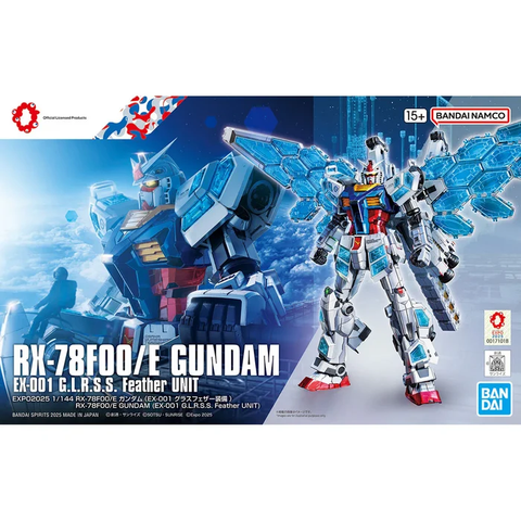 BANDAI 1/144 RX-78F00/E (EX-001 G.L.R.S.S. Feather Unit)