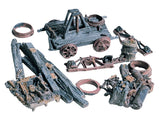 WOODLAND SCENICS HO Scenic Details: Trackside Junk (12 pcs)