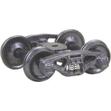 KADEE #500 HO Bettendorf 50-ton Trucks w/ 33" Smooth Back Wheels - Metal Fully Sprung (2/pk)