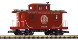 PIKO G Wood Caboose, D&RGW #0526