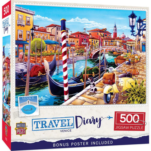 MASTER PIECES 500-PIECE PUZZLE Travel Diary - Venice