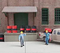 WALTHERS HO Oil Drums pkg(24) -- Kit