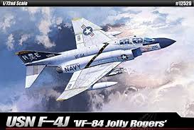 ACADEMY 1/72 F4J VF84 Jolly Rogers USN Fighter