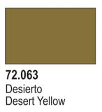 VALLEJO 18ml Bottle Desert Yellow Game Color