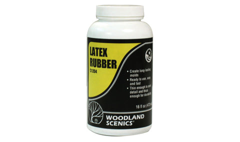 WOODLAND SCENICS Latex Rubber, 16oz
