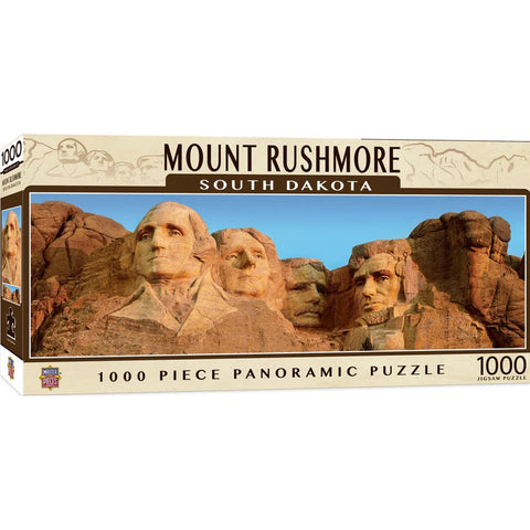 MASTER PIECES 1000-PIECE PUZZLE Mount Rushmore, South Dakota Panoramic