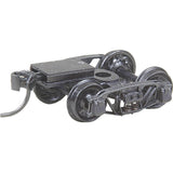 KADEE #510 HO Andrews (1898) Trucks w/ Ready-to-Mount Couplers, 33" Ribbed Back Wheels - Metal Fully Sprung (2/pk)