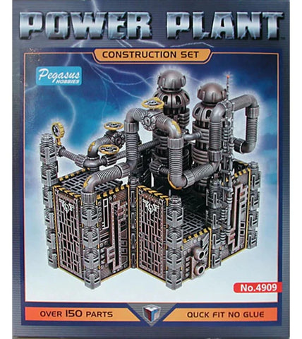 PEGASUS 28mm Gaming: Power Plant Construction Set (6-Frames, 150+ Details)