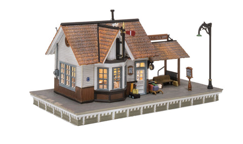 WOODLAND SCENICS O Build-&-Ready: The Depot