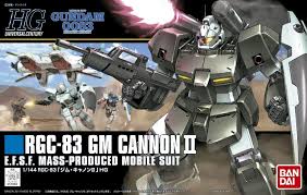 BANDAI 1/144 HG GM Cannon II "Gundam 0083"