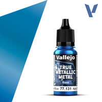 VALLEJO 18ml Bottle Sapphire Blue (Base) True Metallic Metal