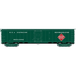 ATLAS HO Reefer, ACF,  Railway Express Agency #6431 (Early 1960s Scheme 1)