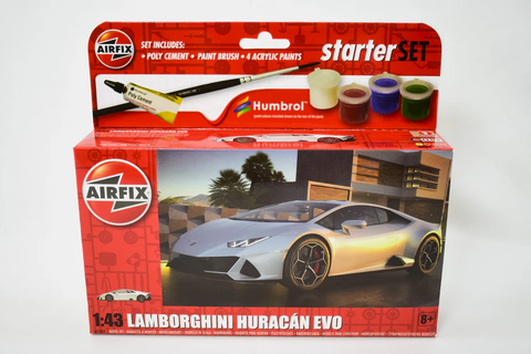 AIRFIX 1/43 Starter Set - Lamborghini Huracán EVO