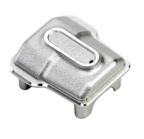 Power Hobby Aluminum Front / Rear Axle Diff Cover, for Traxxas TRX-4M, SILVER