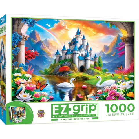 MASTER PIECES 1000-PIECE PUZZLE EZ GRIP Kingdom Beyond Time
