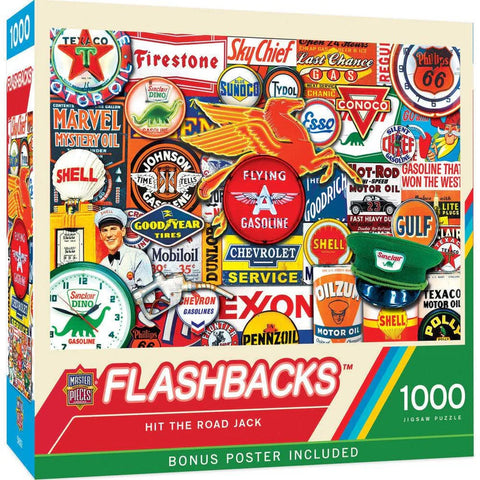 MASTER PIECES 1000-PIECE PUZZLE Flashbacks - Hit the Road Jack