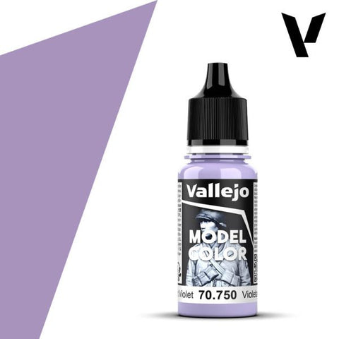 VALLEJO 	18ml Bottle Light Violet Model Color