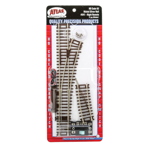 ATLAS HO Code 83 Remote Turnout - Right